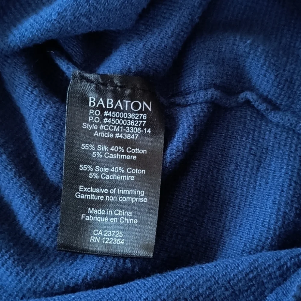 Babaton silk cashmere